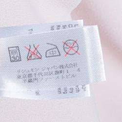 Pre Owned See by Chloe Blush Pink Ruffle Detail Skirt L