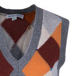 Pre Owned See By Chloe Sleeveless Knit Sweater Vest M