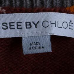 Pre Owned See By Chloe Sleeveless Knit Sweater Vest M