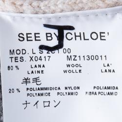 Pre Owned See By Chloe Sleeveless Knit Sweater Vest M