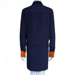 Pre Owned See by Chloe Navy Blue Blouse M