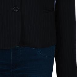 See by Chloe Black Pinstripe Tailored Blazer M