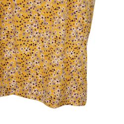 Pre Owned فستان سي باي كلوي أصفر منقط S