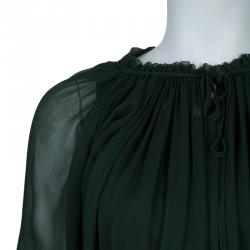 Pre Owned See by Chloe Green Maxi Dress L