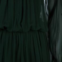 Pre Owned See by Chloe Green Maxi Dress L