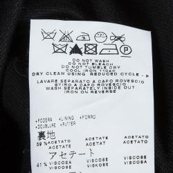 Pre Owned See by Chloe Black Ruffle Dress M