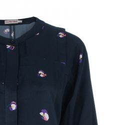 Pre Owned See by Chloe Long Sleeve Floral Print Romper S