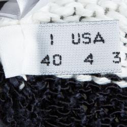 Pre Owned See By Chloe Striped Chunky Knit Sweater S