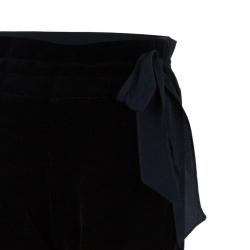 Pre Owned Sonia Rykiel Black Cuffed Trousers M