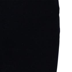 Pre Owned Sonia Rykiel Black Pencil Skirt S
