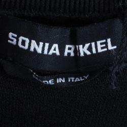 Pre Owned Sonia Rykiel Black Pencil Skirt S