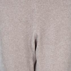 Pre Owned Sonia Rykiel Beige Zip Detail Sweat Pants L