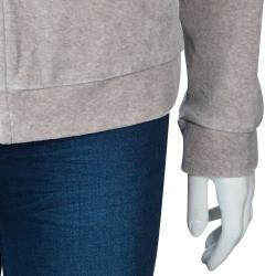 Pre Owned Sonia Rykiel Beige Zip Front Hoodie Jacket XL