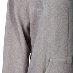 Pre Owned Sonia Rykiel Beige Zip Front Hoodie Jacket XL