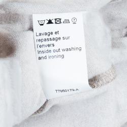 Pre Owned Sonia Rykiel Beige Zip Front Hoodie Jacket XL