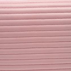 Pre Owned Sonia Rykiel Pink Leather Flap Bag