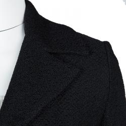 St. John Navy Blue Knit Skirt Suit S