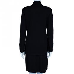 مملوكة مسبقًا St. John Black Skirt Suit M