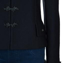 St. John  Black Wool Jacket L