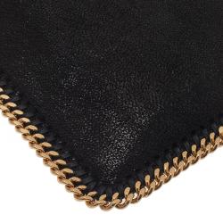 Pre Owned Stella McCartney Black Shaggy Deer Falabella Ipad Sleeve