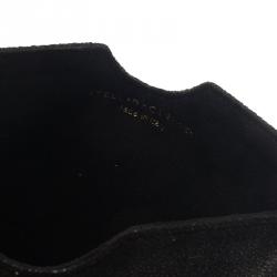 Pre Owned Stella McCartney Black Shaggy Deer Falabella Ipad Sleeve