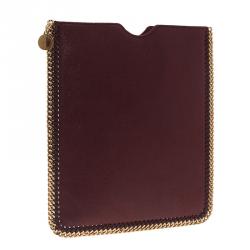 Pre Owned Stella McCartney Burgundy iPad Cover