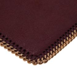 Pre Owned Stella McCartney Burgundy Fallabella iPad Case