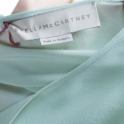 Pre Owned توب ستيلا مكارتني شيفون ألوان L