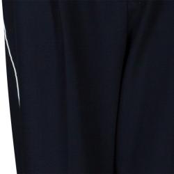 Pre Owned Stella McCartney Navy Blue Contrast Piping Pants M