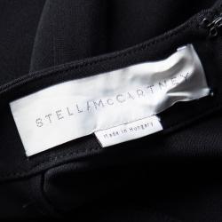Pre Owned فستان ستيلا ماكرتني قصير رقبة مرتفعة أسود M