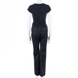 مملوكة مسبقًا Stella McCartney Black Formal Trousers S