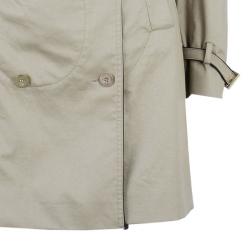 Pre Owned Stella McCartney Beige Belted Overcoat S