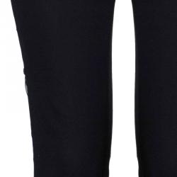 Pre Owned Stella McCartney Black Panel Detail Trousers S
