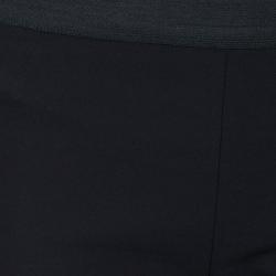 Pre Owned Stella McCartney Black Panel Detail Trousers S