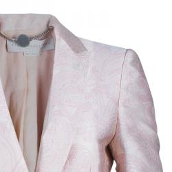 مملوكة مسبقًا Stella McCartney Pink Brocade Blazer S