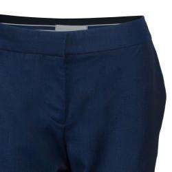 مملوكة مسبقًا بنطال ستيلا مكارتني أزرق ضيق M