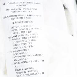 Pre Owned فستان ستيلا مكارتني تطريز ياقة مرتفعة أبيض XS