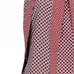 Pre Owned جاكيت ستيلا مكارتني منقط بدون أكمام أحمر S