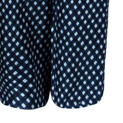 Pre Owned Stella McCartney Printed Wide Leg Silk Trousers M