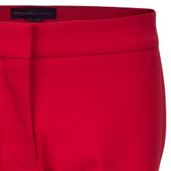 Pre Owned Stella McCartney Red Tailored Trousers M