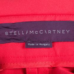 Pre Owned Stella McCartney Red Tailored Trousers M