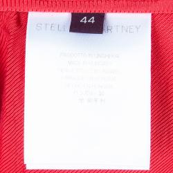 Pre Owned Stella McCartney Red Tailored Trousers M