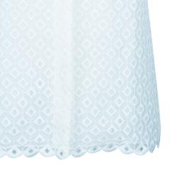 Pre Owned Stella McCartney White Cut Out Embroidered Top M