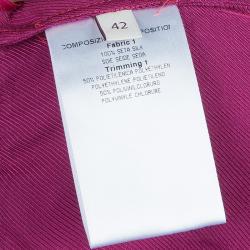 مملوكة مسبقًا Stella McCartney Pink Sequin Embellished Mini Skirt M