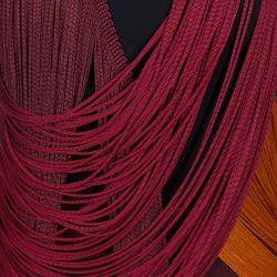 Pre Owned Stella McCartney Ombre Fringed Dress M