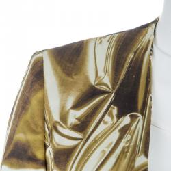 مملوكة مسبقًا Stella McCartney Gold Print Blazer XS