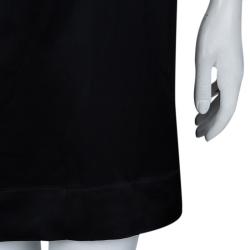 Pre Owned Stella McCartney Black One Shoulder Dress M