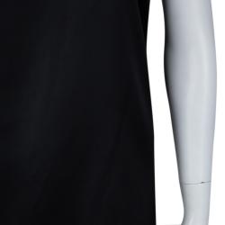 Pre Owned Stella McCartney Black One Shoulder Dress M