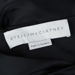 Pre Owned Stella McCartney Black One Shoulder Dress M