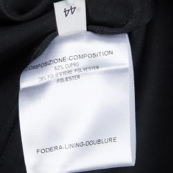 Pre Owned Stella McCartney Black One Shoulder Dress M